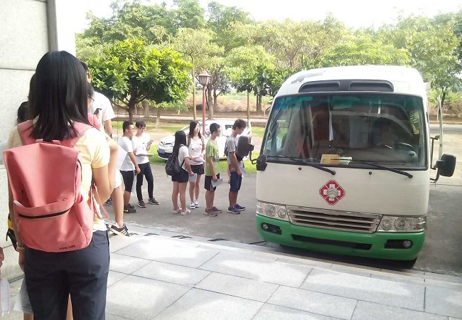 学生团体体检现场1