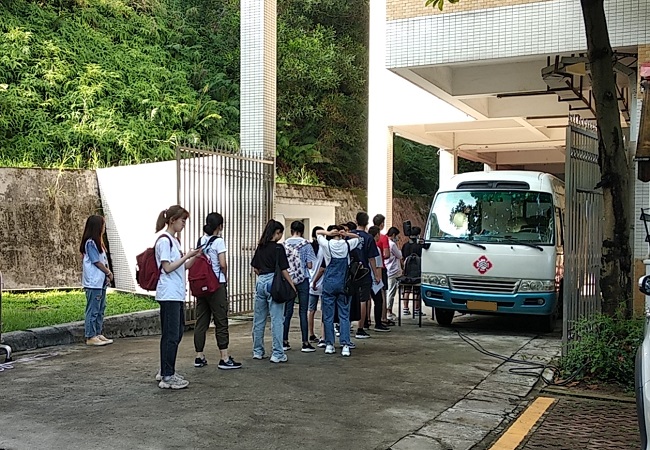 学生团体体检现场5