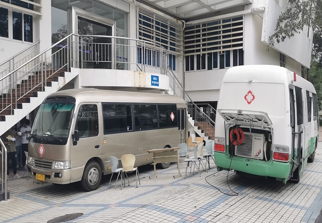 学生团体体检现场7