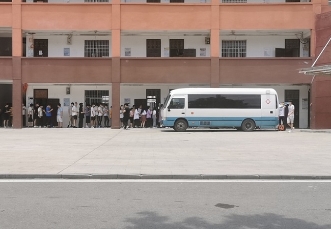 学生团体体检现场8